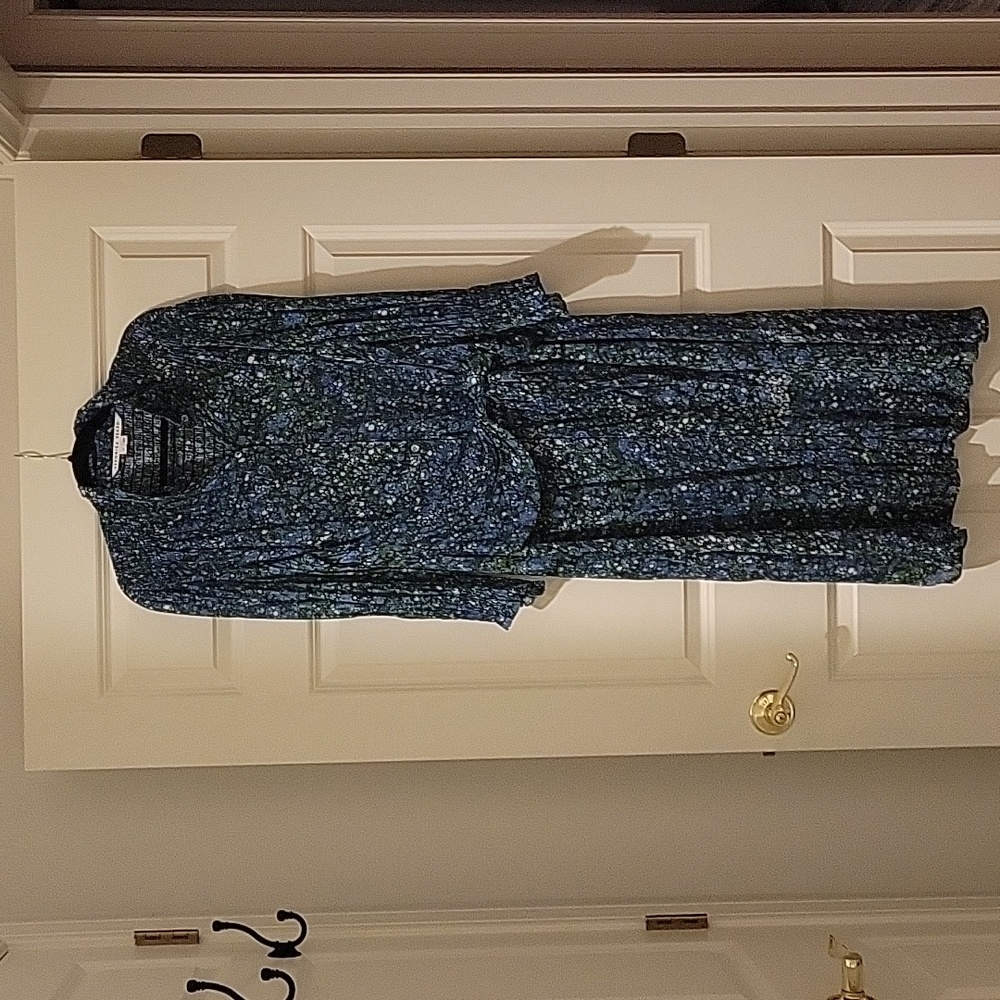 Veronica beard, size 12, blue/green